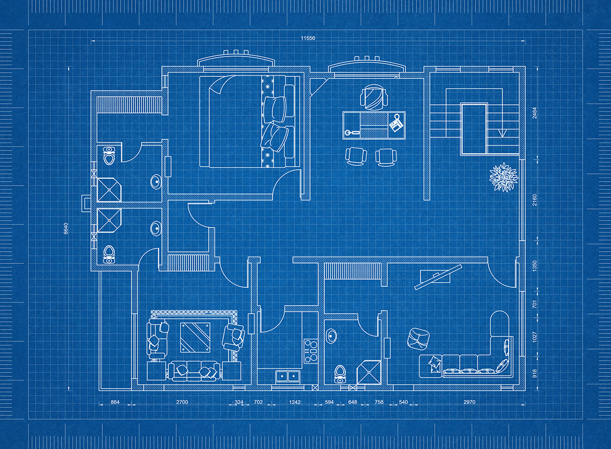 Montana Mountain Home Blueprint